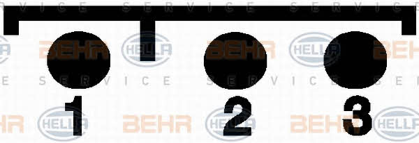 Behr-Hella 8FK 351 107-611 Compressor, air conditioning 8FK351107611