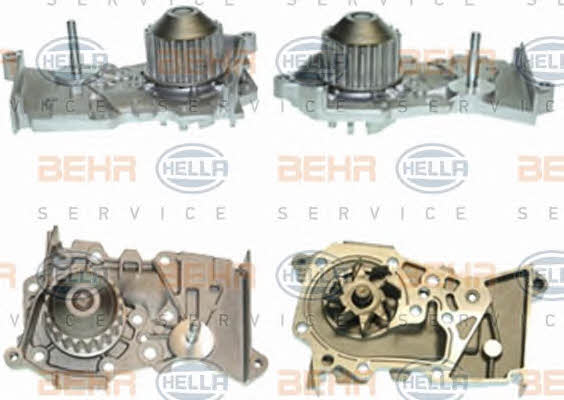 Behr-Hella 8MP 376 800-221 Water pump 8MP376800221