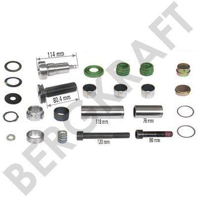 Berg kraft BK8500111 Repair Kit, brake caliper BK8500111