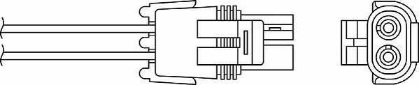 Beru OZU025 Lambda sensor OZU025