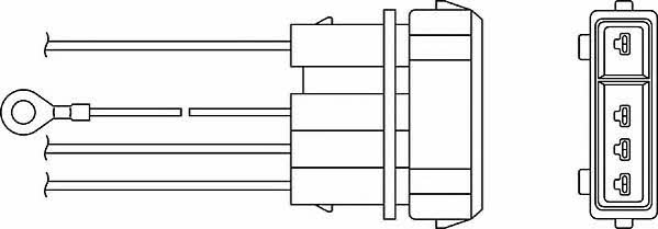 Beru OZH008 Lambda sensor OZH008