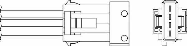 Beru OZH074 Lambda sensor OZH074