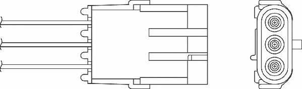 Beru OZH160 Lambda sensor OZH160