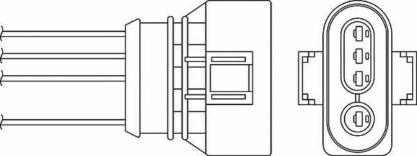 Beru OPH007 Lambda sensor OPH007