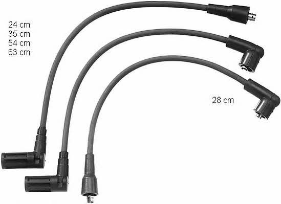  ZEF1012 Ignition cable kit ZEF1012