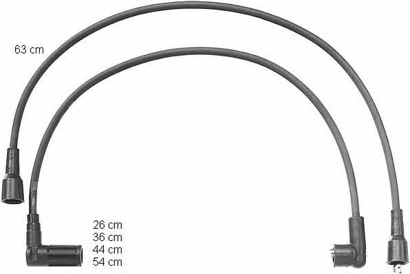  ZEF1047 Ignition cable kit ZEF1047