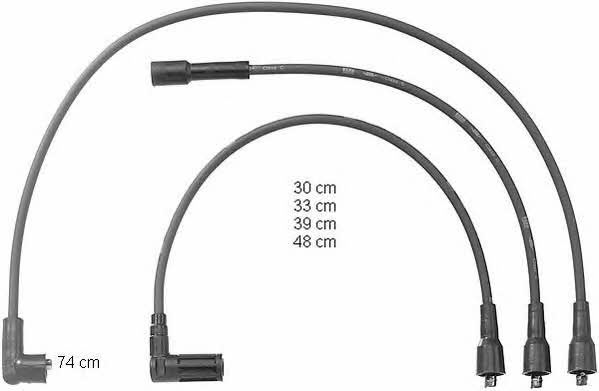  ZEF1053 Ignition cable kit ZEF1053