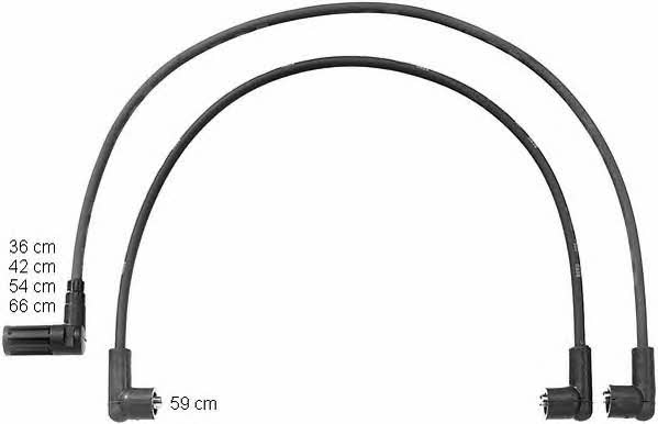  ZEF1071 Ignition cable kit ZEF1071