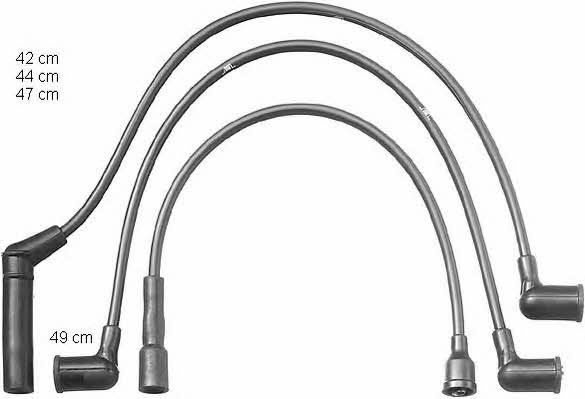  ZEF1105 Ignition cable kit ZEF1105