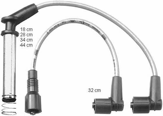 Beru ZEF1119 Ignition lead set ZEF1119 ZEF1119 Beru Ignition lead set
