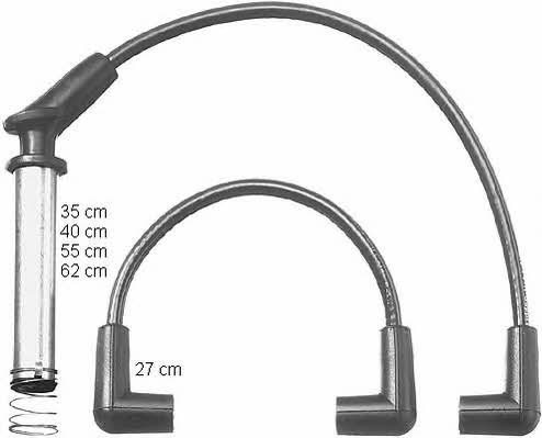  ZEF1123 Ignition cable kit ZEF1123