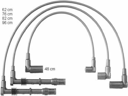  ZEF1172 Ignition cable kit ZEF1172