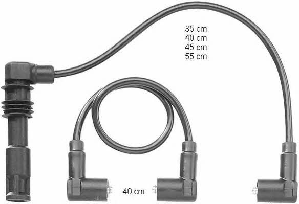 ZEF1187 Beru Ignition lead set