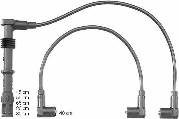 Beru ZEF1195 Ignition cable kit ZEF1195