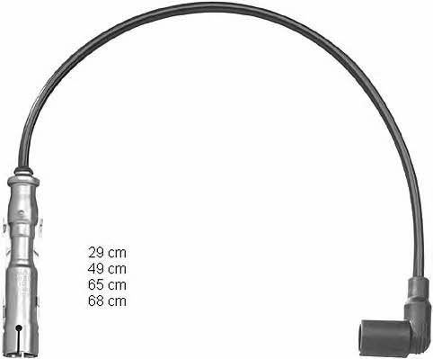  ZEF1224 Ignition cable kit ZEF1224