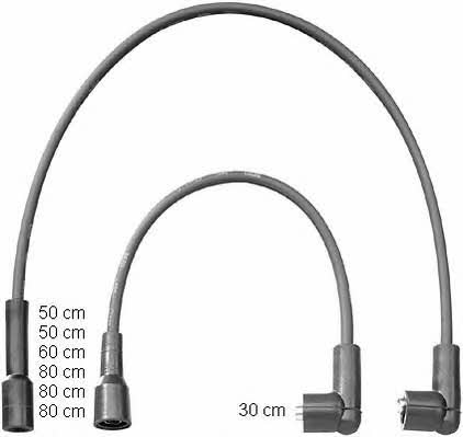  ZEF1387 Ignition cable kit ZEF1387