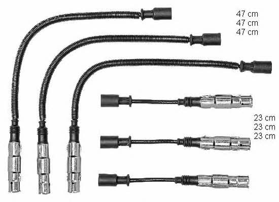 Beru ZEF1479 Ignition cable kit ZEF1479
