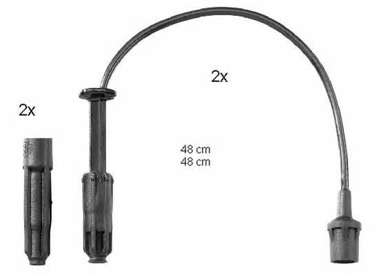 ZEF1515 Beru Ignition lead set