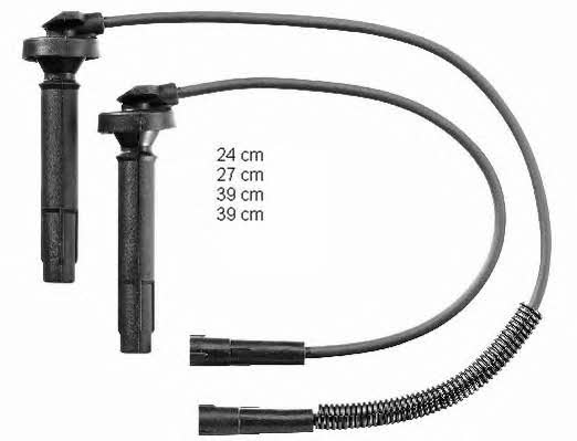 Beru ZEF1561 Ignition cable kit ZEF1561