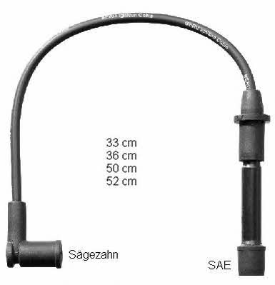 Beru ZEF1596 Ignition lead set ZEF1596 ZEF1596 Beru Ignition lead set