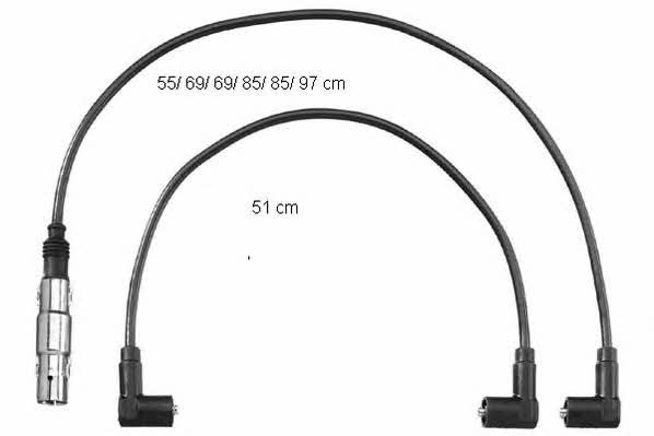 ZEF298 Beru Ignition lead set