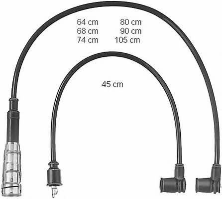  ZEF437 Ignition cable kit ZEF437