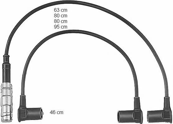  ZEF466 Ignition cable kit ZEF466