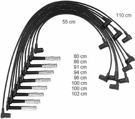 ZEF635 Beru Ignition lead set