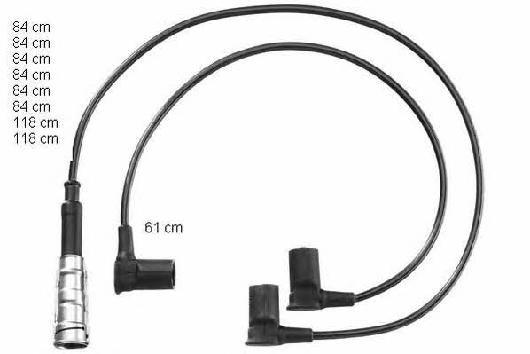  ZEF670 Ignition cable kit ZEF670