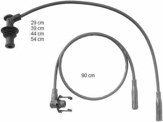 Beru ZEF731 Ignition cable kit ZEF731