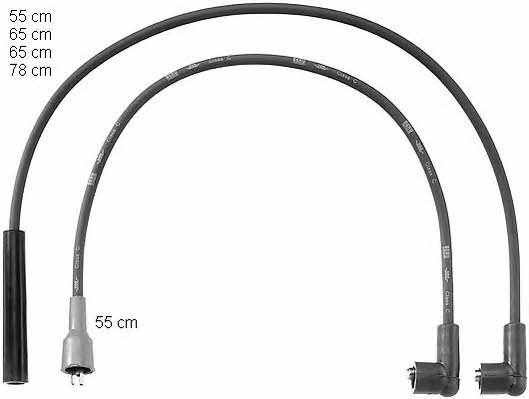 Beru ZEF780 Ignition cable kit ZEF780