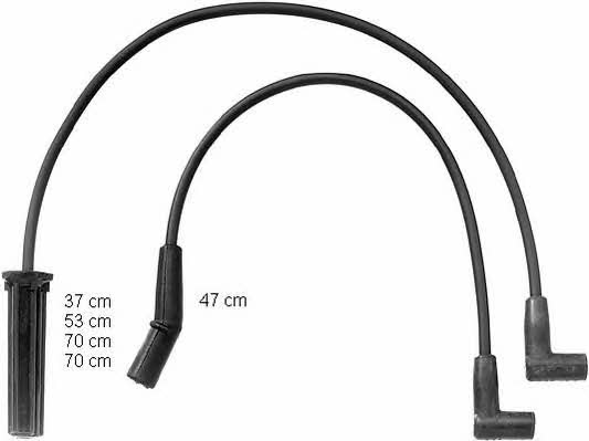 ZEF834 Beru Ignition lead set