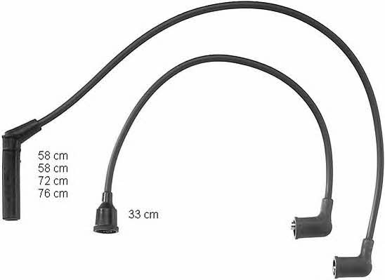  ZEF849 Ignition cable kit ZEF849