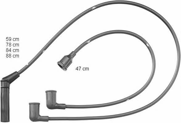  ZEF883 Ignition cable kit ZEF883