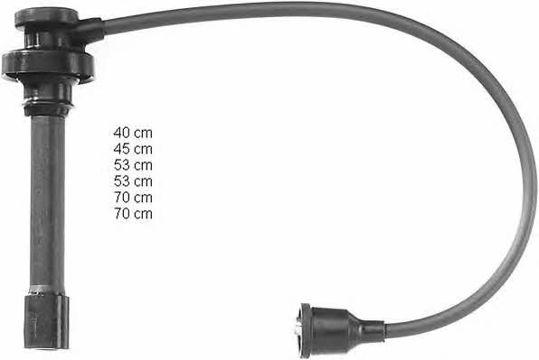 Beru ZEF885 Ignition cable kit ZEF885
