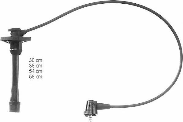 Beru ZEF934 Ignition cable kit ZEF934