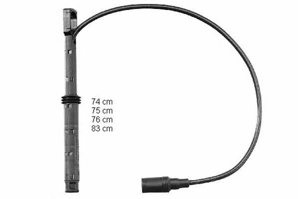 Beru ZEF991 Ignition cable kit ZEF991