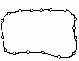 BGA OP0301 Gasket oil pan OP0301