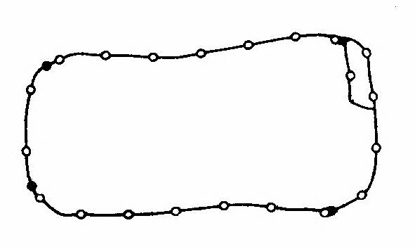 BGA OP0364 Gasket oil pan OP0364