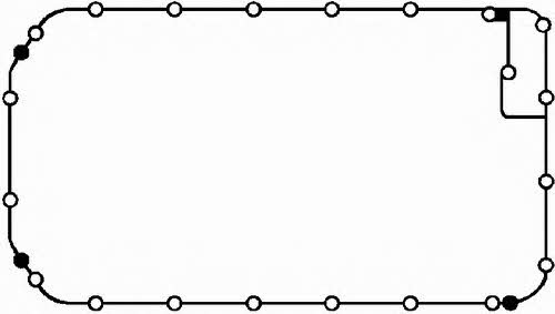Oil pan seal BMW: OP9323 BGA Gasket oil pan
