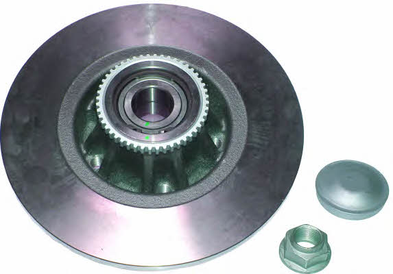 Birth 3407 Rear brake disc, non-ventilated 3407