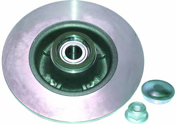 Birth 3408 Rear brake disc, non-ventilated 3408