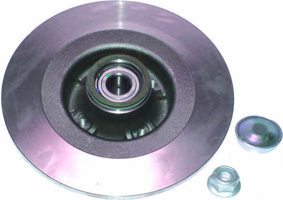 Birth 3409 Rear brake disc, non-ventilated 3409
