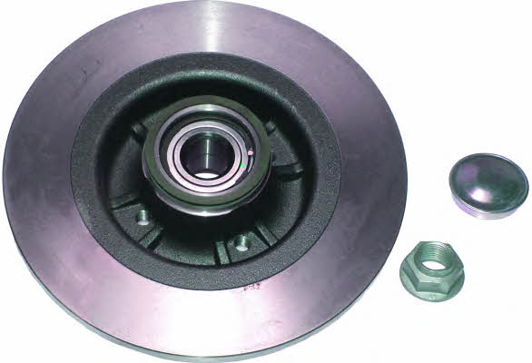 Birth 3410 Rear brake disc, non-ventilated 3410
