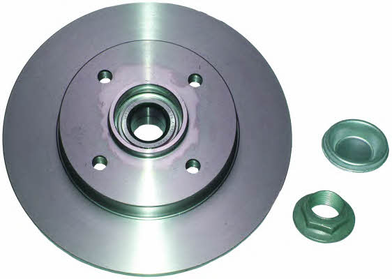 Birth 3412 Rear brake disc, non-ventilated 3412