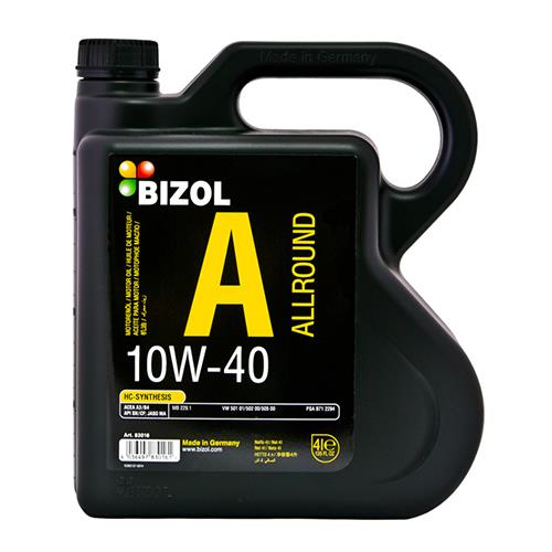 Bizol 83016 Engine oil Bizol Allround 10W-40, 4L 83016