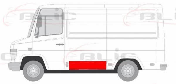 Repair of the sidewall Blic 6505-06-3542012P