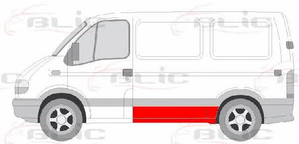 6504035088581P Blic Repair of the sidewall