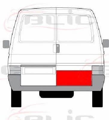 Blic 6016-00-9558152P Repair part door car 6016009558152P