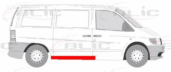 Sill cover Blic 6505-06-3541004P